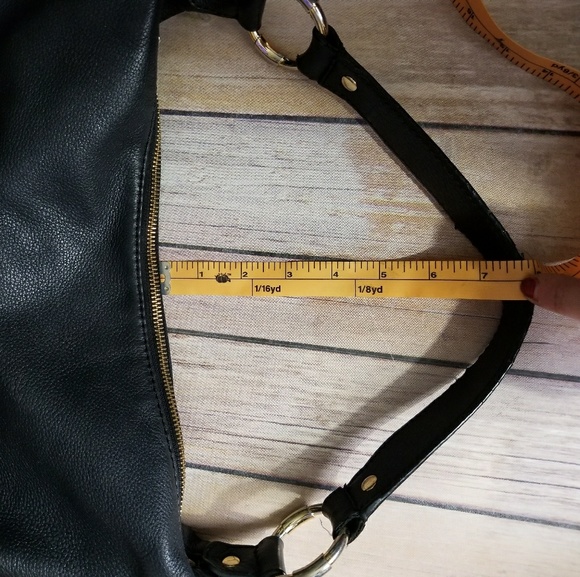 MICHAEL KORS black leather bag - Picture 4 of 7