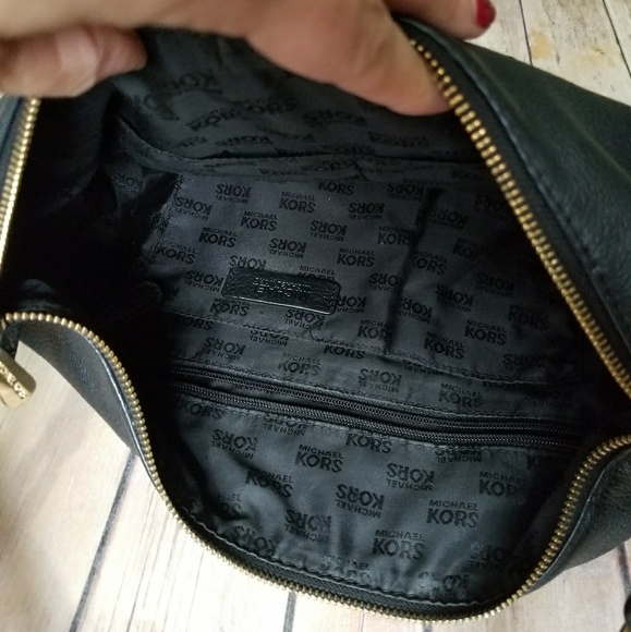MICHAEL KORS black leather bag - Picture 5 of 7