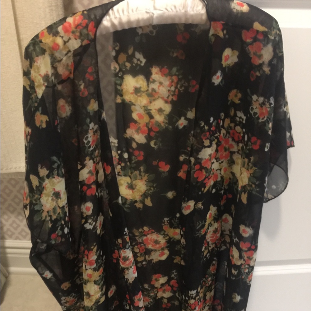 Band of Gypsies chiffon cardigan
