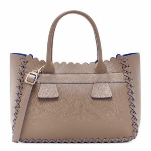 Pink Haley Angelina top handle taupe tote