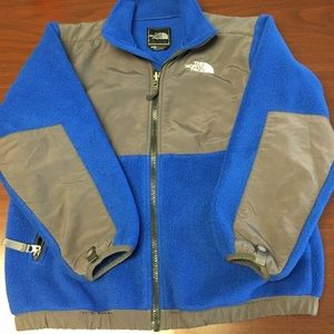 The North Face royal blue boys coat