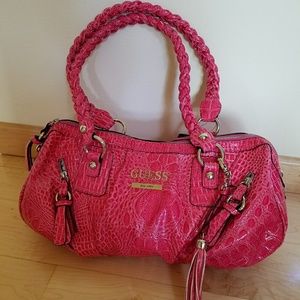 Brand new pink Guess purse