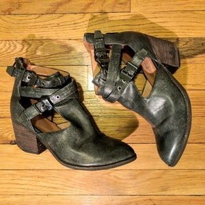 Jeffrey Campbell cut out ankle boot
