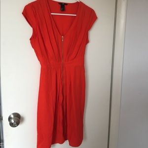 Pretty orange dress, H&M!