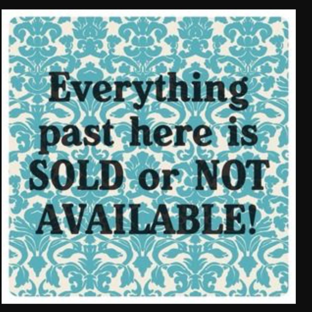 SOME ITEMS AVAILABLE AGAIN IN THE FALL