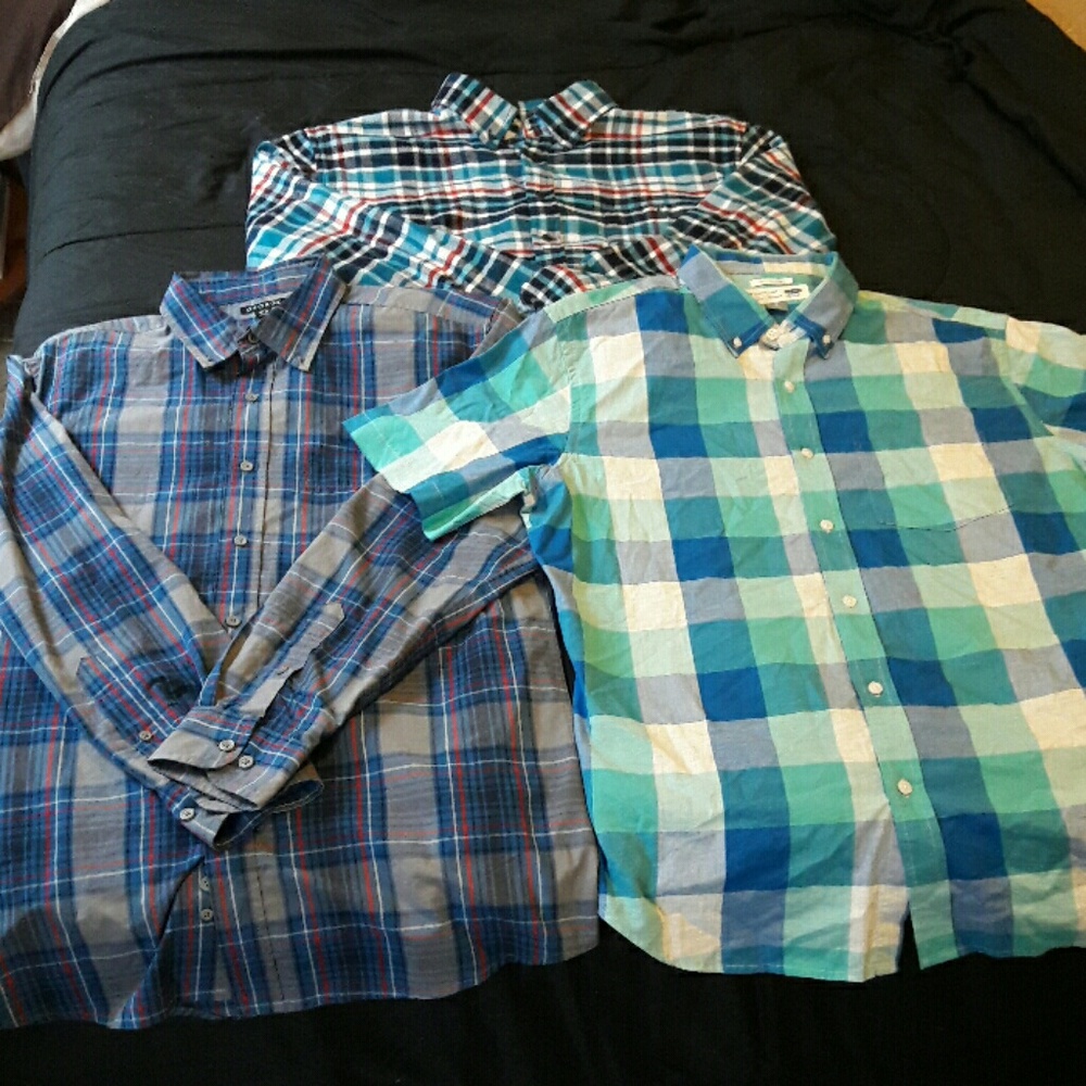3 Shirts for 1 price. Button Downs.