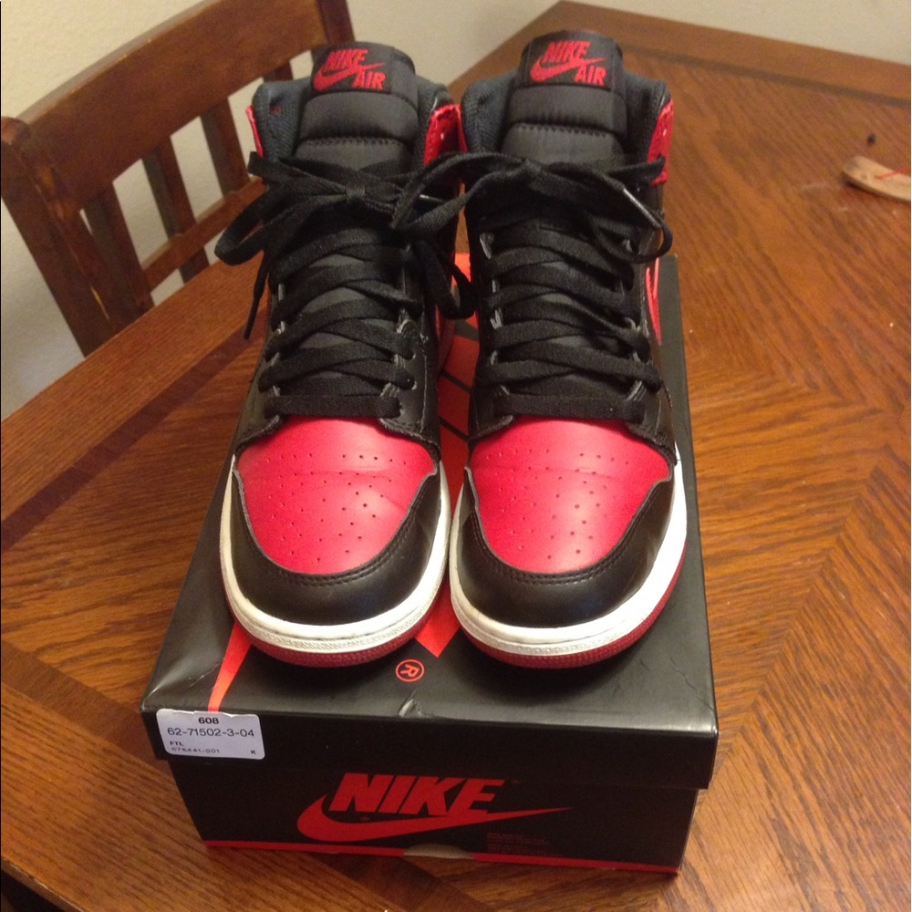 Jordan Bred 1's