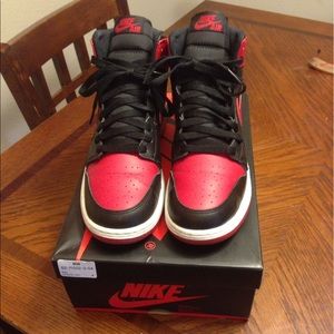 Jordan Bred 1's