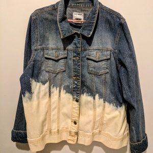 Dip Dye Denim Jacket