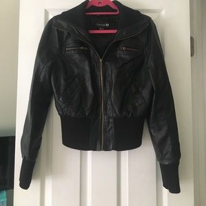 Leather jacket