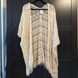 Crochet kimono NWT