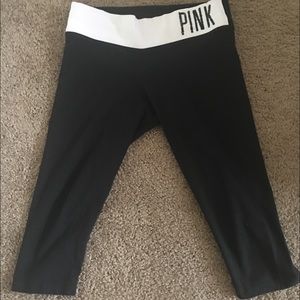 Victoria's Secret PINK cropped leggings