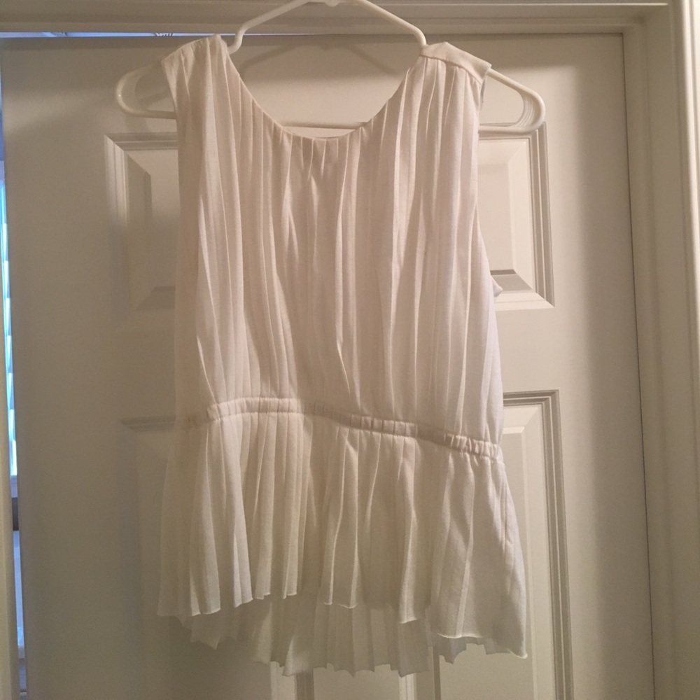 J.Crew Grecian peplum top