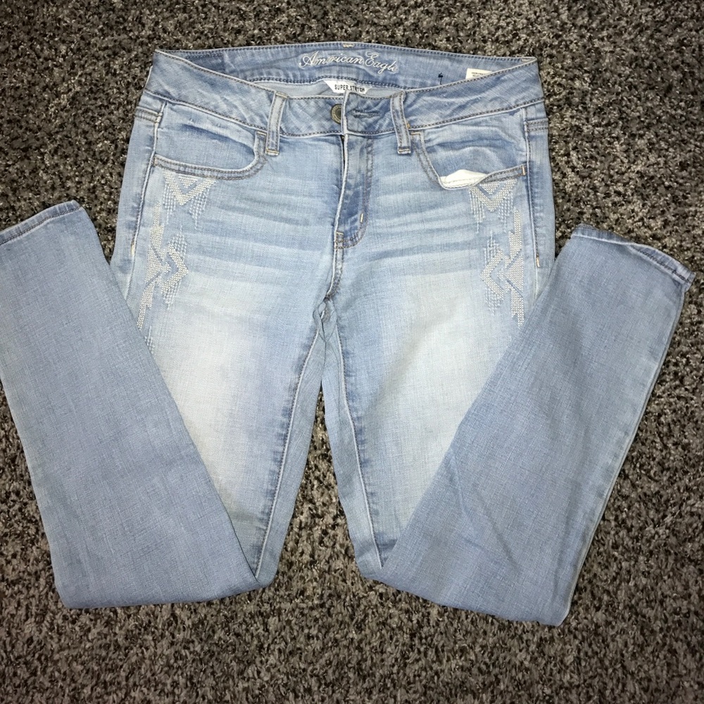 American eagle super stretch skinny