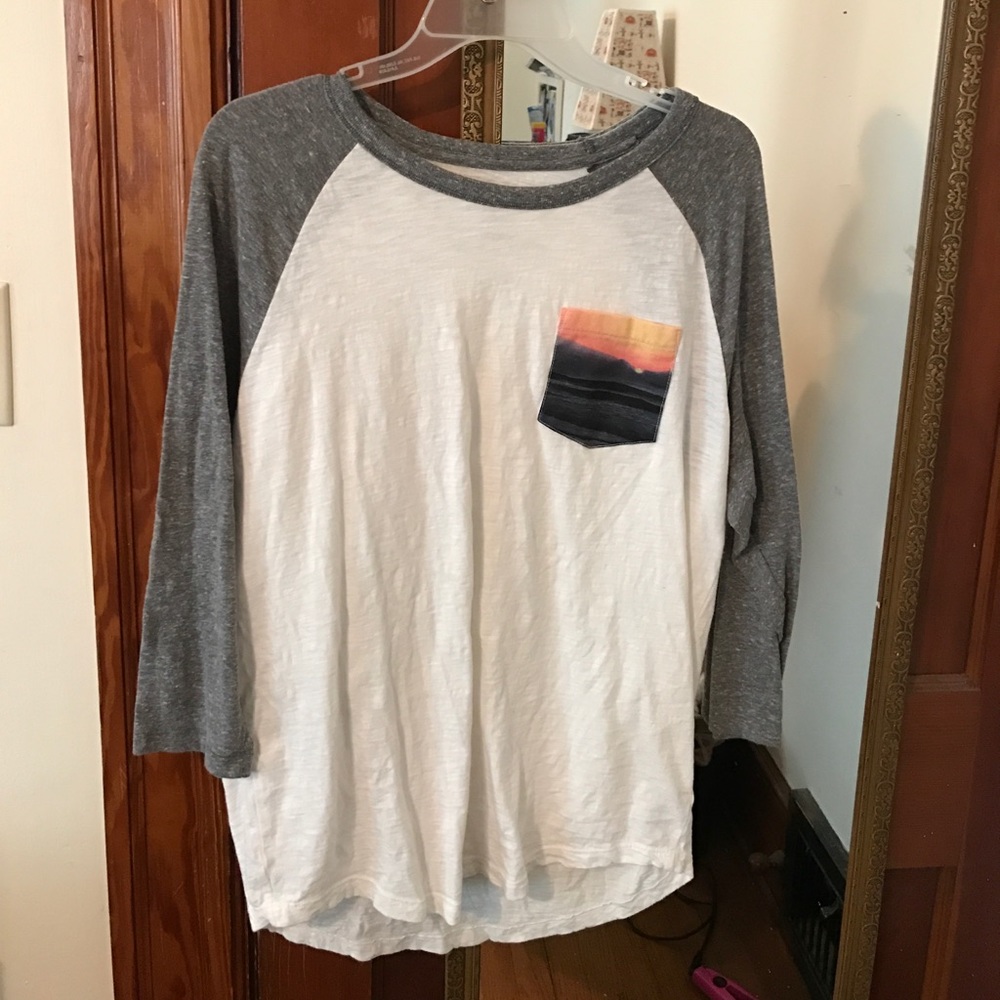 3/4 sleeve tee