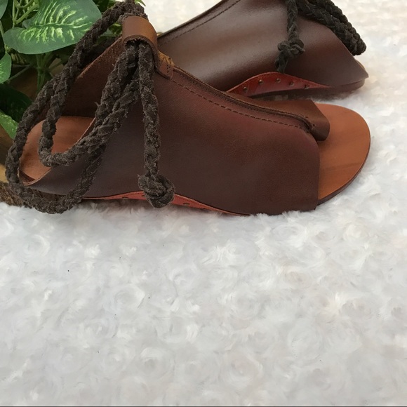 πΈNEW Mahogany Free People Cherry Valley Sandals - Picture 5 of 5