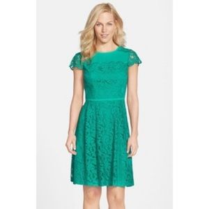 Lace Fit & Flare Dress