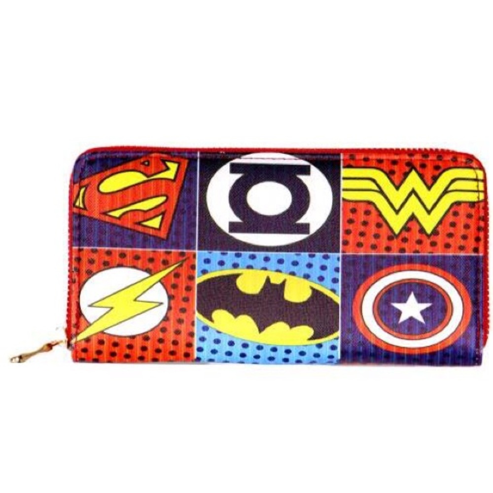 Superheroes long wallet