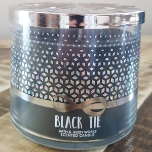 Bath & Body Works BLACK TIE 3 Wick