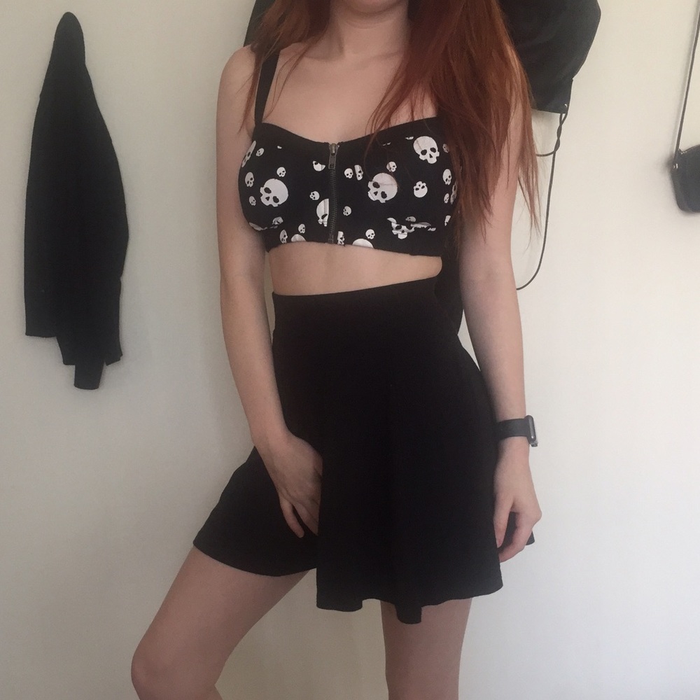 TEENAGE RUNAWAY Bra Crop Top