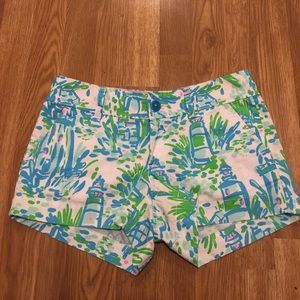 Lilly Pulitzer light house shorts