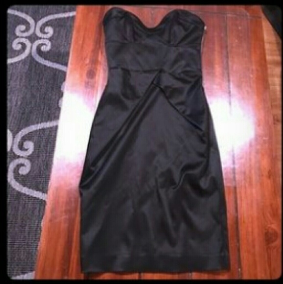 Bebe satin dress