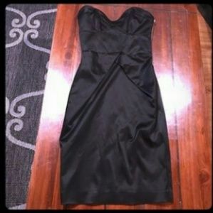 Bebe satin dress