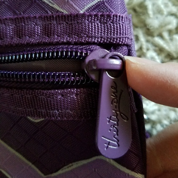 New 31 retro metro retired cevron shoulder bag - Picture 4 of 5