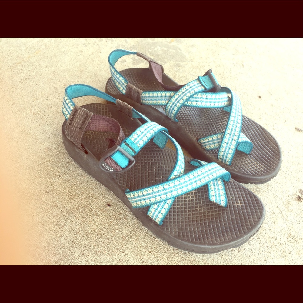 Blue Chacos size 9.5