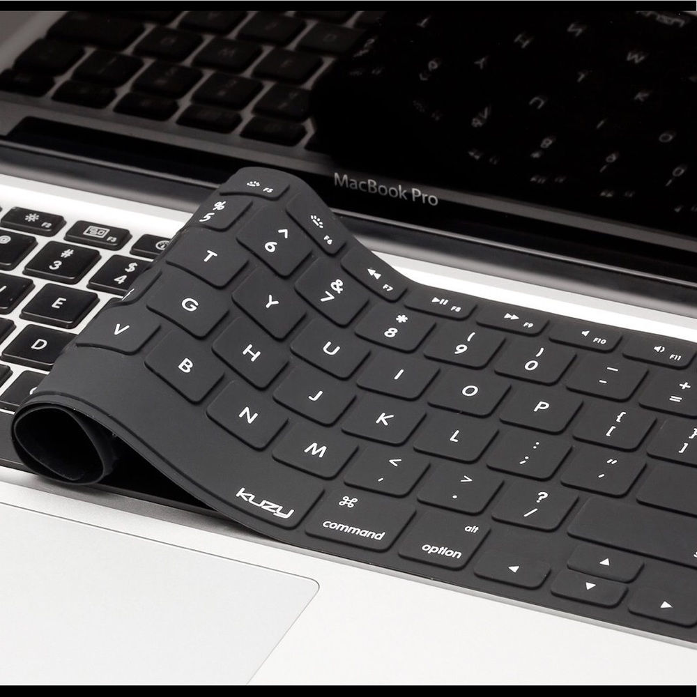 Black Laptop MacBook Keyboard Skin