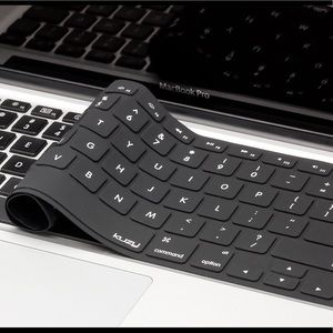 Black Laptop MacBook Keyboard Skin