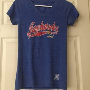 Kansas Jayhawks adidas tee