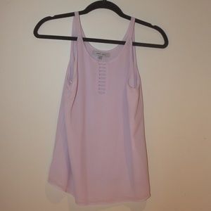 Light purple lavender cutout tank