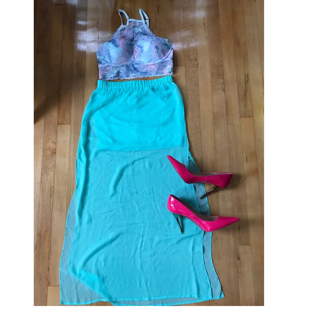Sheer Express Maxi Skirt BNWOT