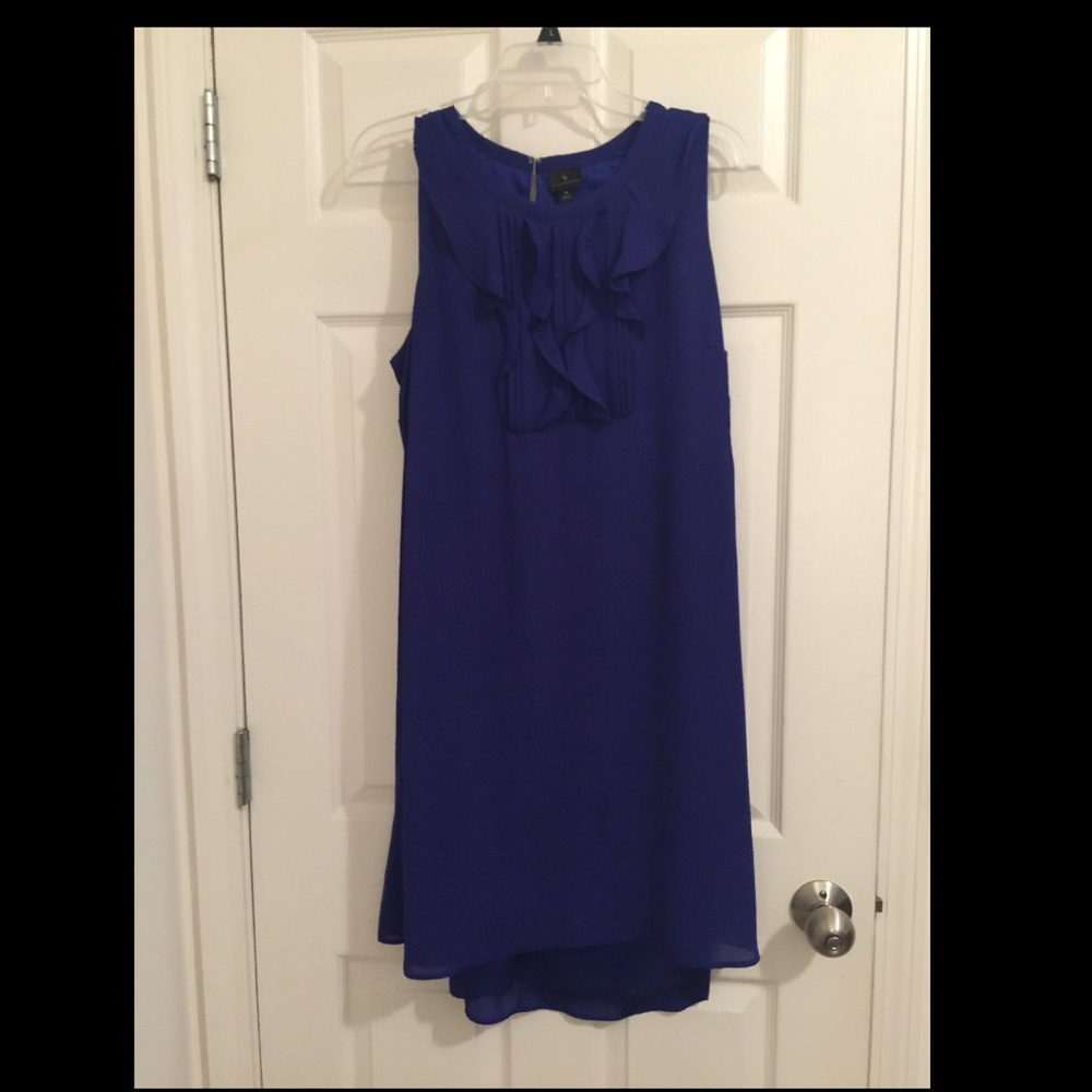 Blue dress