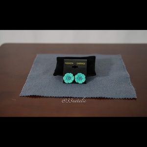 ‼️Final Price‼️Cute Floral Blue Earrings