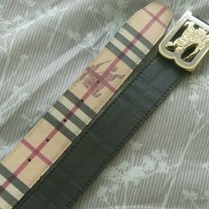 Burberry belt