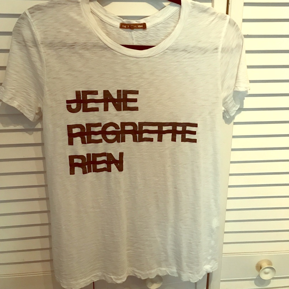 rag and bone tee size small