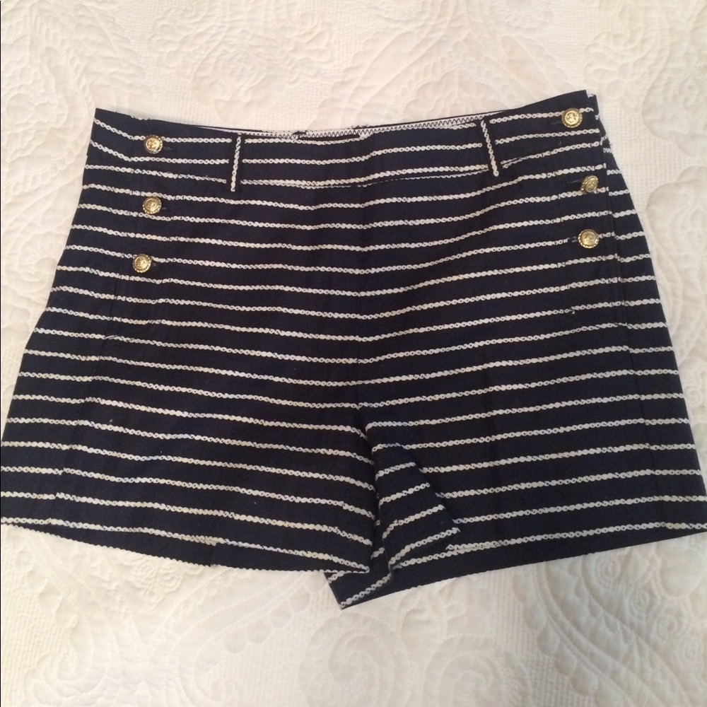 Cynthia Rowley nautical shorts