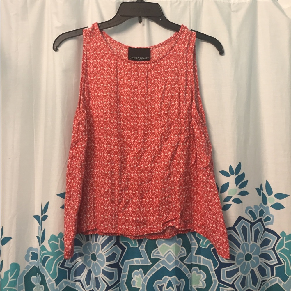 SOLD // Cynthia Rowley tank top