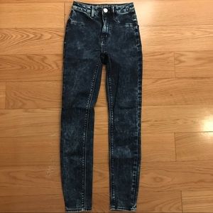 Hi-Rise Acid Wash American Eagle Jeans