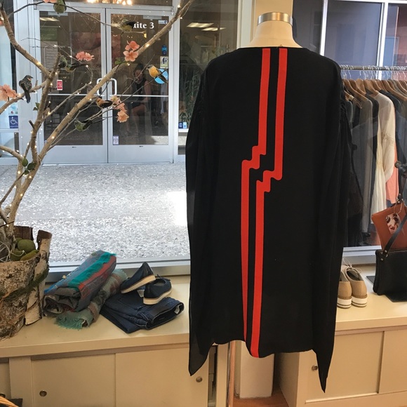 Jaline couture silk dress - Picture 4 of 4