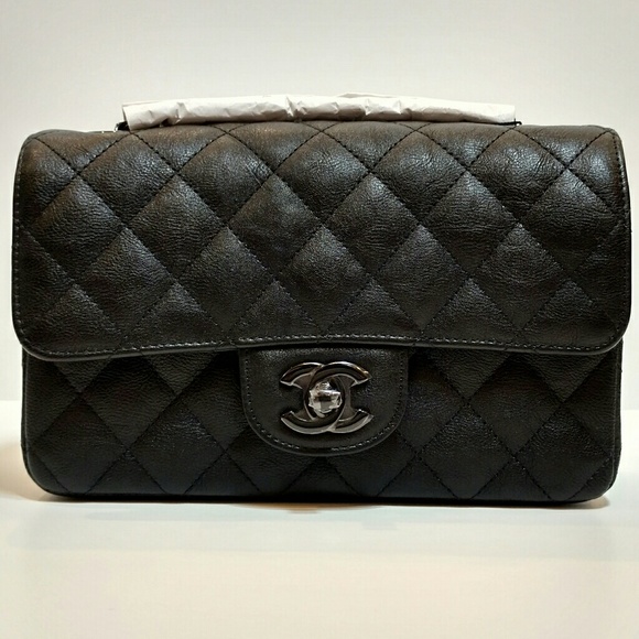 CHANEL So Black Rectangular Mini ❌❌SOLD❌❌ - Picture 6 of 8