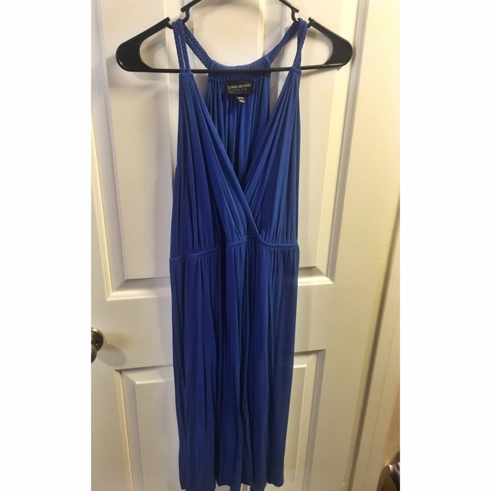 Lane Bryant 14/16 v neck jersey dress