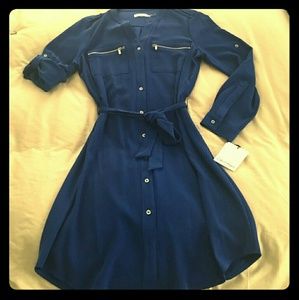 Calvin Klein blue dress