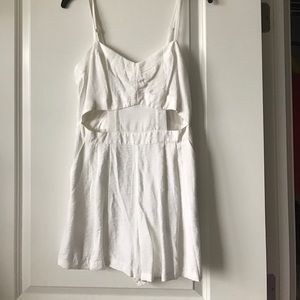 BCBGeneration white romper