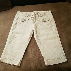 Aeropostle khaki capris