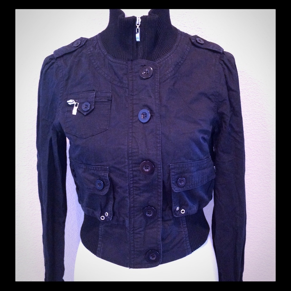 Edgy Bomber Jacket - Picture 2 of 2