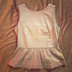H&M peplum top