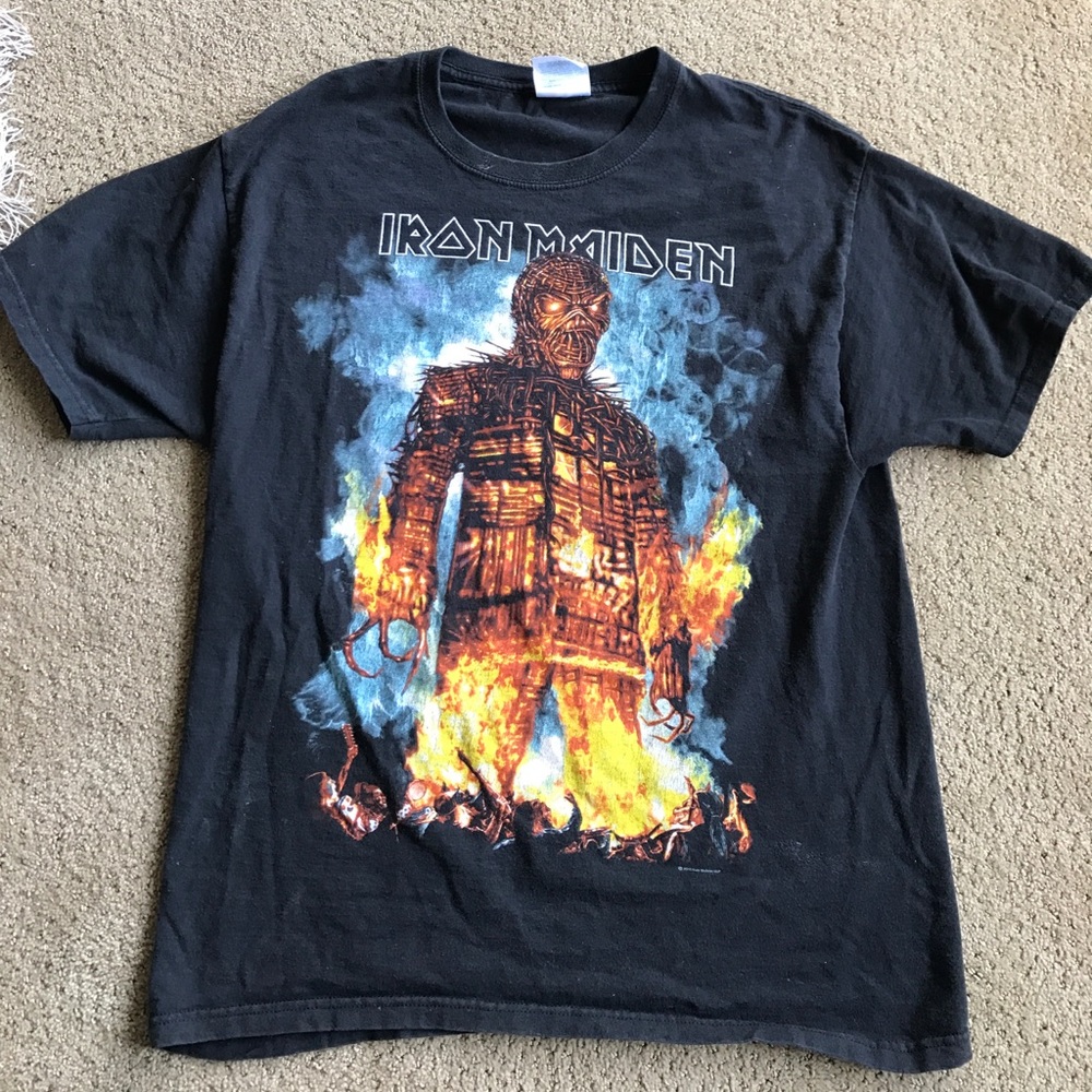 Iron Maiden metal tee shirt